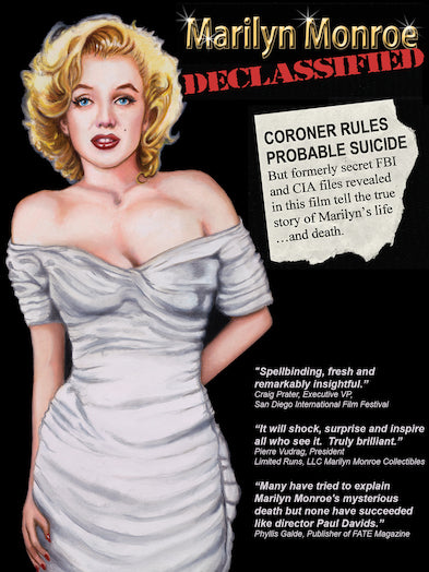 Marilyn Monroe Declassified (MOD) (DVD Movie) - movie cover art