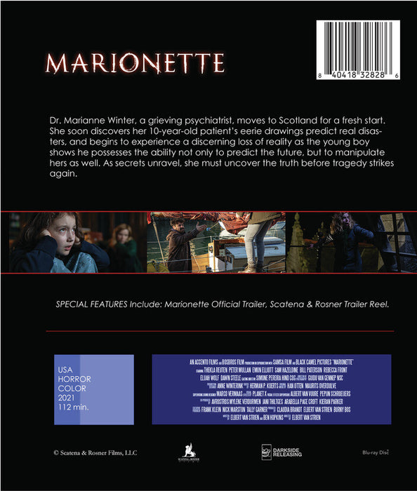 Marionette (MOD) (BluRay Movie) - back cover art