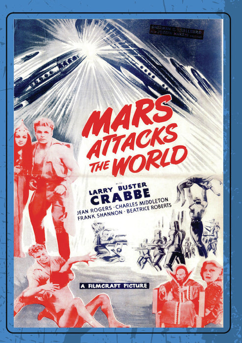 Mars Attacks the World (MOD) (DVD Movie) - movie cover art