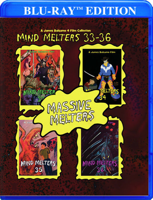Massive Melters: Mind Melters 33-36 (MOD) (BluRay Movie) - movie cover art