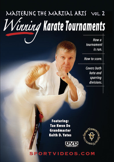 Mastering Martial Arts Vol 2: Winning Karate Tournaments (MOD) (DVD Movie) - movie cover art