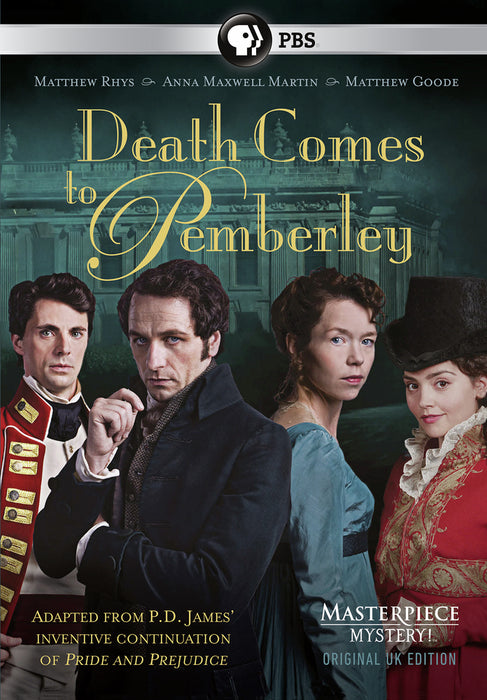 Masterpiece Mystery: Death Comes to Pemberley (Original UK Edition) (MOD) (DVD Movie) - movie cover art