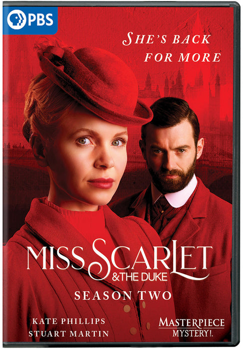 Masterpiece Mystery!: Miss Scarlet and the Duke Season 2 (MOD) (DVD Movie) - movie cover art