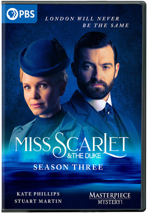 Masterpiece Mystery!: Miss Scarlet and the Duke Season 3 (MOD) (DVD Movie) - movie cover art