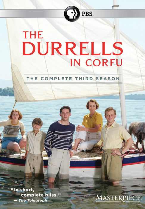 Masterpiece: The Durrells in Corfu, Season 3 (MOD) (DVD Movie) - movie cover art