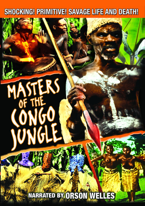 Masters of The Congo Jungle (MOD) (DVD Movie) - movie cover art
