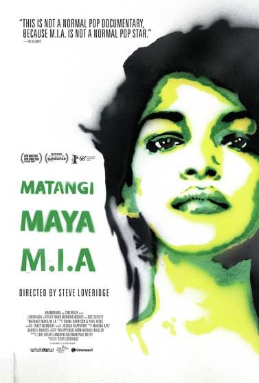 Matangi / Maya/ M.I.A. (MOD) (DVD Movie) - movie cover art