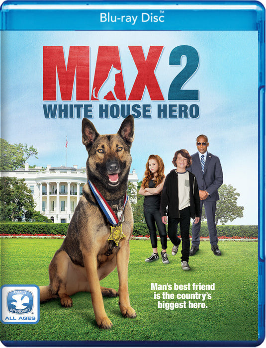 Max 2: White House Hero (MOD) (BluRay Movie) - movie cover art