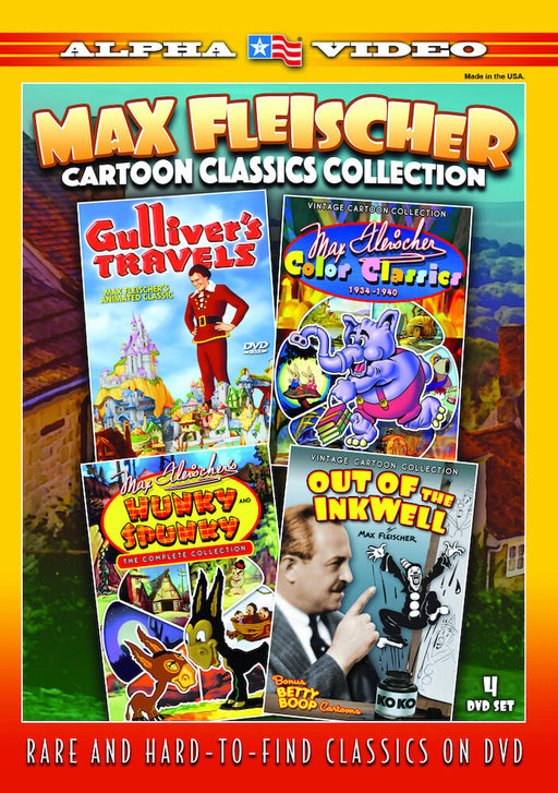 Max Fleischer Cartoon Classics Collection (MOD) (DVD MOVIE) - movie cover art