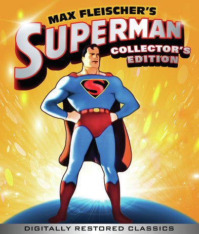 Max Fleischer's Superman: Collector's Edition (MOD) (BluRay Movie) - movie cover art