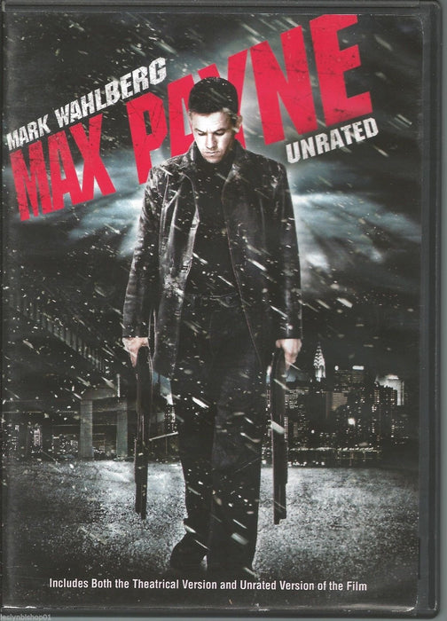 Max Payne DVD - movie cover art