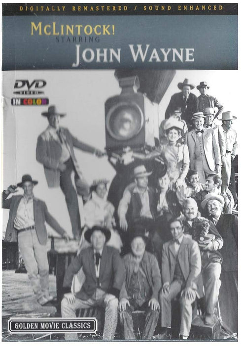 Mclintock DVD - movie cover art