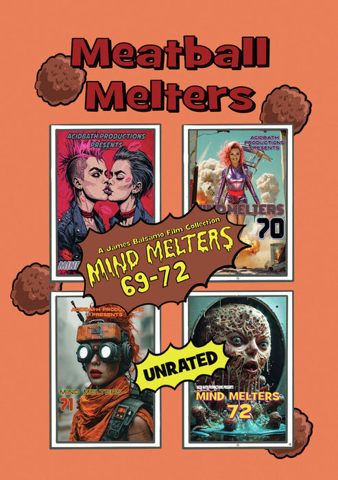 Meatball Melters: Mind Melters 69-72 (MOD) (DVD Movie) - movie cover art