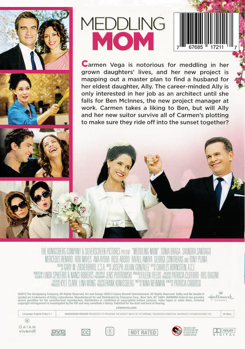 Meddling Mom (MOD) (DVD Movie) - back cover art