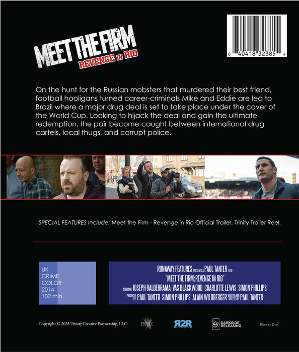 Meet the Firm - Revenge in Rio (MOD) (BluRay Movie) - back cover art