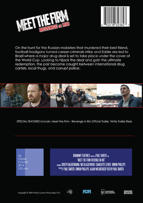 Meet the Firm - Revenge in Rio (MOD) (DVD Movie) - back cover art