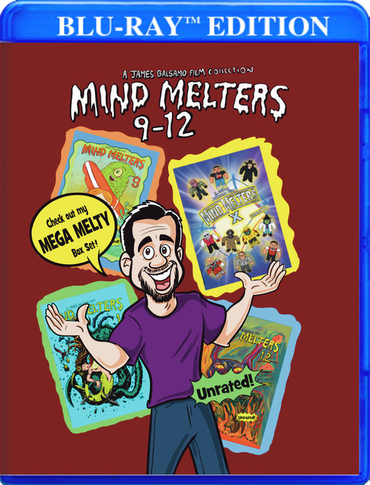 Mega Melty: Mind Melters 9-12 (MOD) (BluRay Movie) - movie cover art
