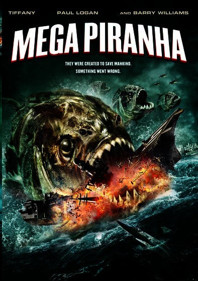 Mega Piranha (MOD) (DVD Movie) - movie cover art