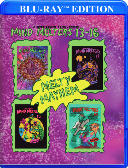 Melty Mayhem! Mind Melters 13-16! (MOD) (BluRay Movie) - movie cover art