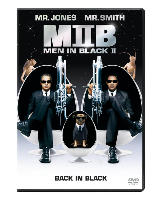 Men in Black II DVD - movie cover art