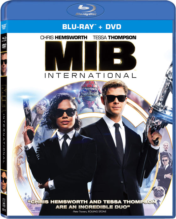 Men in Black: International - Blu-ray + DVD + Digital - movie cover art