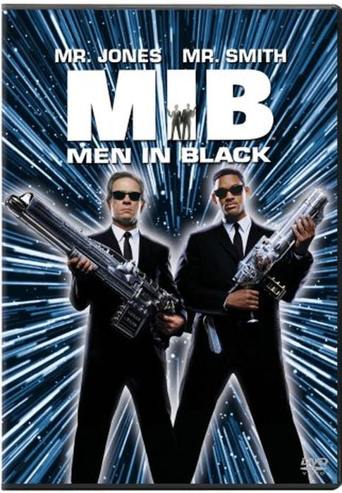 Men in Black DVD - movie cover art