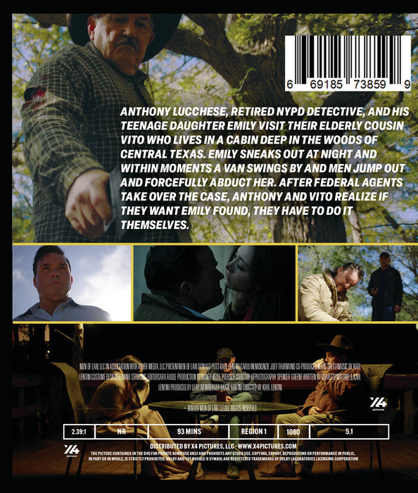 Men of Law (MOD) (BluRay Movie) - back cover art