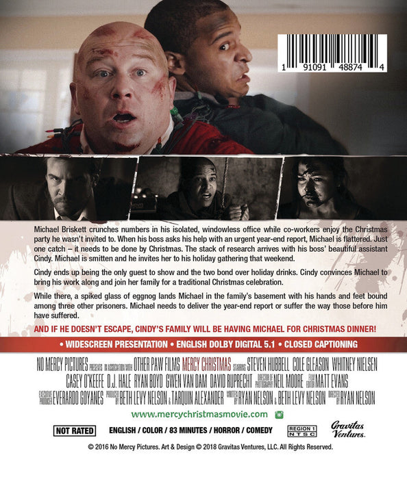Mercy Christmas (MOD) (BluRay Movie) - back cover art