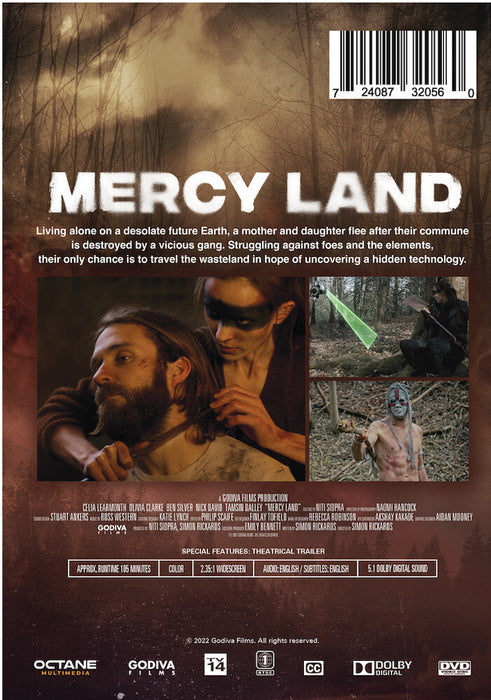 Mercy Land (MOD) (DVD Movie) - back cover art