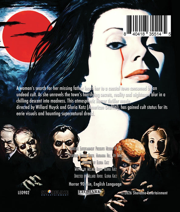 Messiah of Evil (MOD) (BluRay Movie) - back cover art