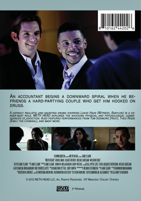 Meth Head (MOD) (DVD Movie) - back cover art