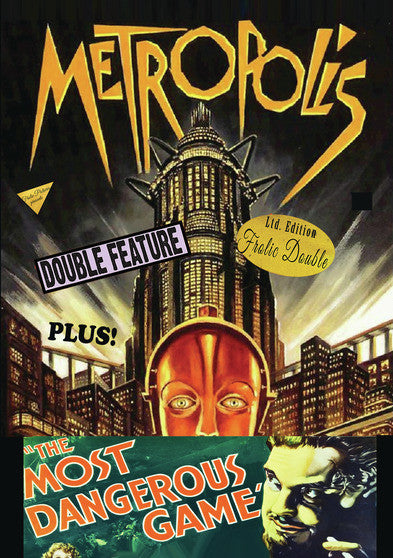 Metropolis / The Most Dangerous Game (MOD) (DVD Movie) - movie cover art