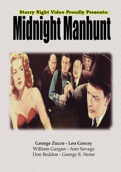 Midnight Manhunt (MOD) (DVD Movie) - movie cover art