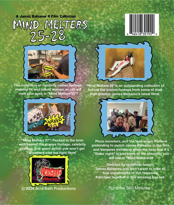 Mighty Melters! Mind Melters 25-28 Collection! (MOD) (BluRay Movie) - back cover art