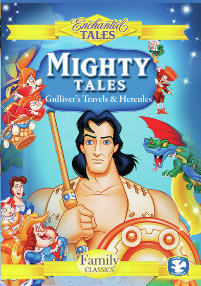 Mighty Tales - Hercules and Gulliver's Travels (MOD) (DVD Movie) - movie cover art