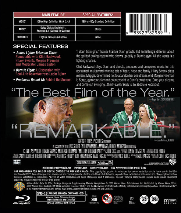 Million Dollar Baby (MOD) (BluRay MOVIE) image 2