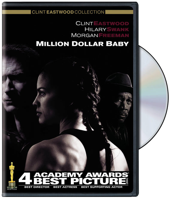 Million Dollar Baby DVD - movie cover art