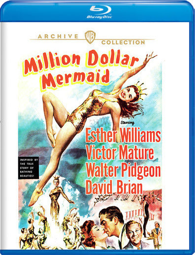Million Dollar Mermaid (MOD) (BluRay Movie) - movie cover art