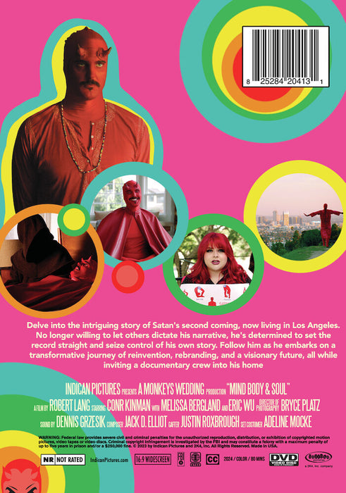 Mind, Body & Soul (MOD) (DVD Movie) - back cover art