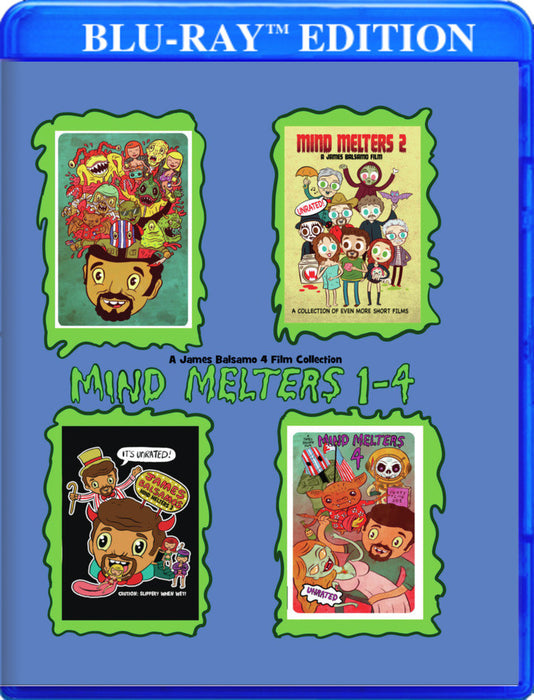 Mind Melters 1-4 (MOD) (BluRay Movie) - movie cover art
