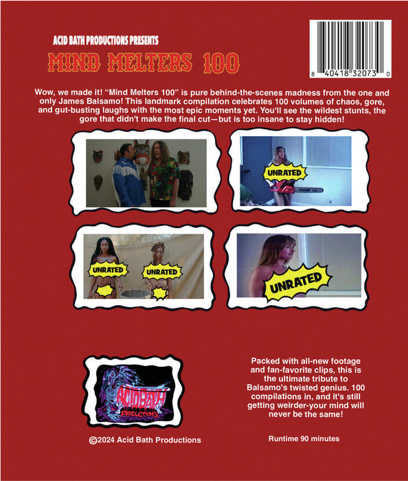 Mind Melters 100 (MOD) (BluRay Movie) - back cover art