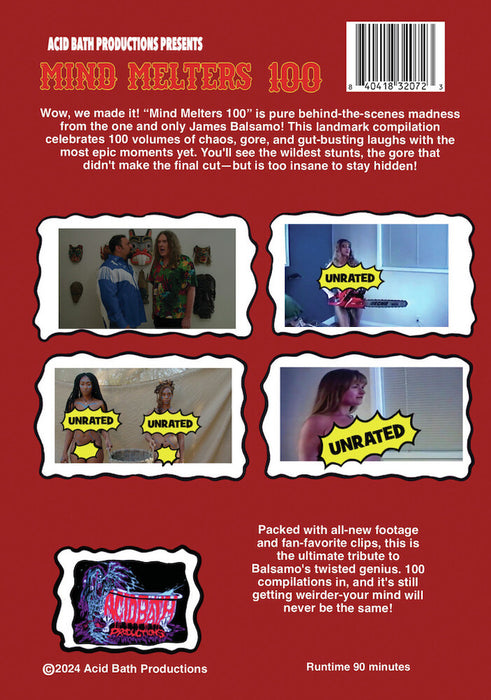Mind Melters 100 (MOD) (DVD Movie) - back cover art