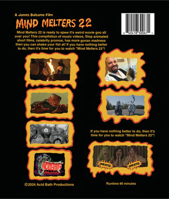 Mind Melters 22 (MOD) (BluRay Movie) - back cover art