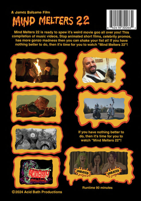Mind Melters 22 (MOD) (DVD Movie) - back cover art