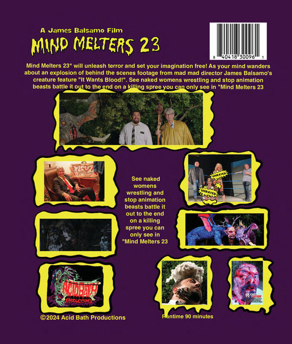 Mind Melters 23 (MOD) (BluRay Movie) - back cover art