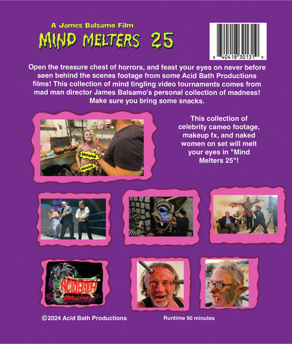 Mind Melters 25 (MOD) (BluRay Movie) - back cover art