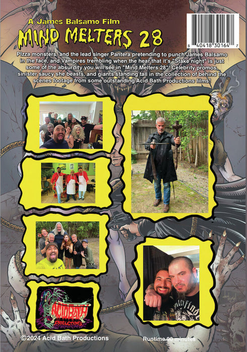 Mind Melters 28 (MOD) (DVD Movie) - back cover art