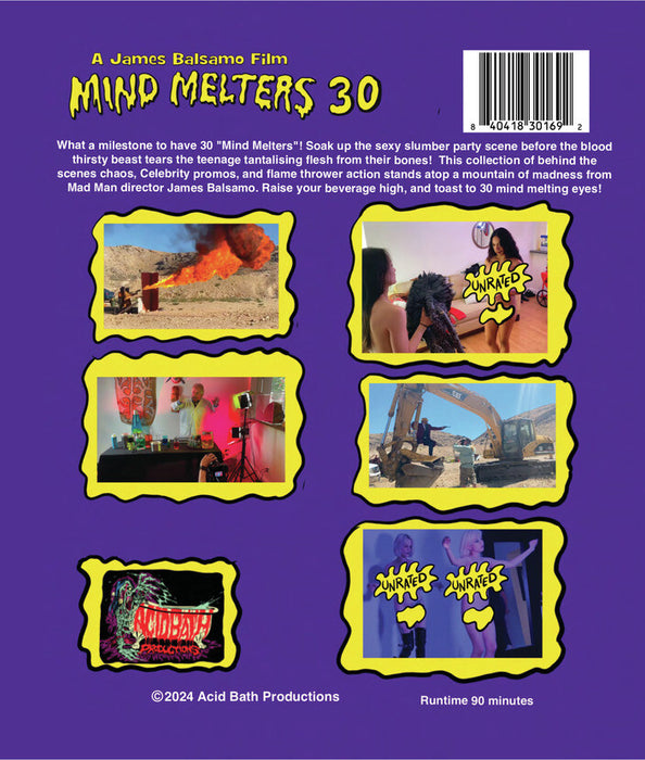 Mind Melters 30 (MOD) (BluRay Movie) - back cover art