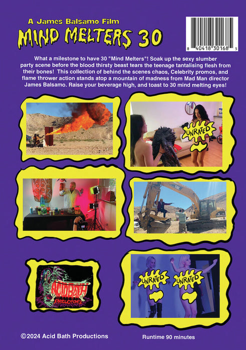 Mind Melters 30 (MOD) (DVD Movie) - back cover art