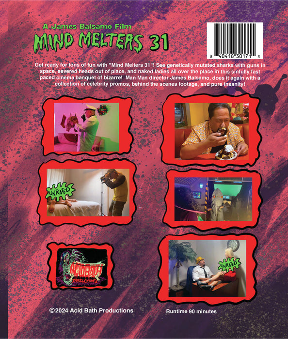Mind Melters 31 (MOD) (BluRay Movie) - back cover art